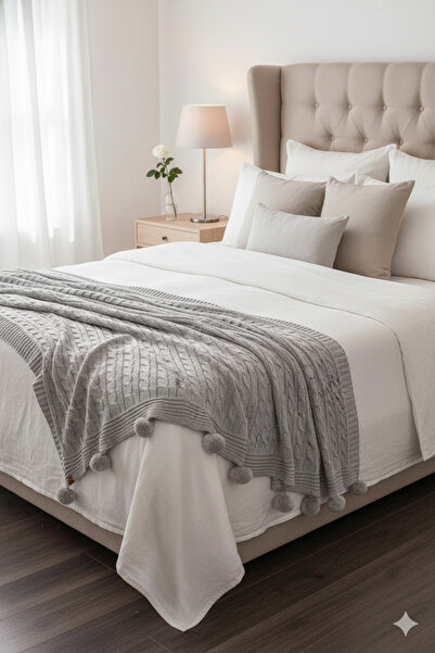 BELENAY Lunera Knitwear Tv Blanket 130X170