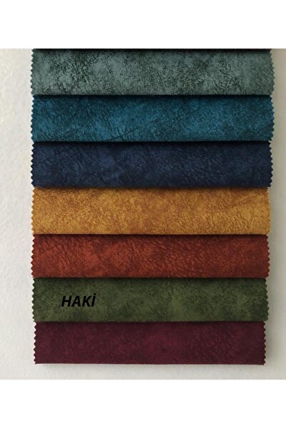 turkanlarhome قماش تنجيد مقاوم للبقع بلون جولف كاكي مع 17 خيار لون