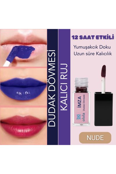 olola İmza Kalıcı Ruj Dudak Dövmesi NUDE