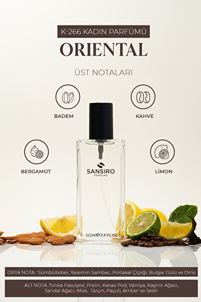 Sansiro K-266 Kadın Parfüm 50ml Edp