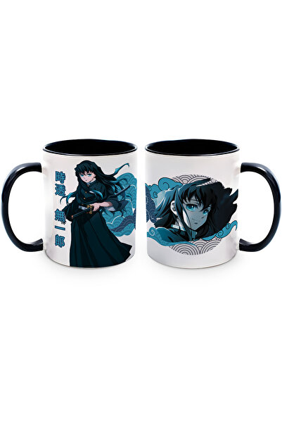 Kupabaskıcısı Demon Slayer Muichiro Tokito Renkli Kupa Bardak – Kimetsu No Yaiba