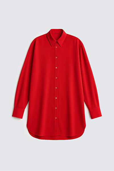 Touché Privé Relax Fit Crepe Shirt