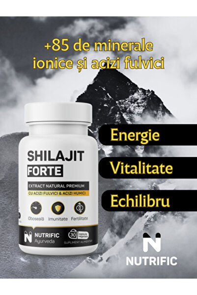 NUTRIFIC SHILAJIT FORTE 30 vegetable capsules