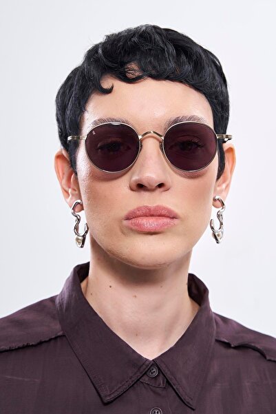 Bilge Karga Wesley Silver Black Sunglasses