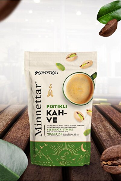Şekeroğlu Minnettar Fıstıklı Kahve 2 X 165 gr ( 2 Paket )