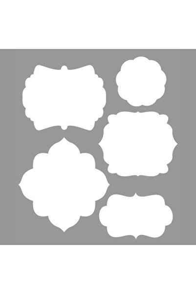 Artikel Etiketler Stencil Boyama şablonu 30x30 cm, Duvar Stencil, Fayans Sten...