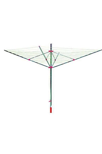 Mercaton Uscător de rufe pentru exterior, metalic, extensibil, 4 brațe, capac...