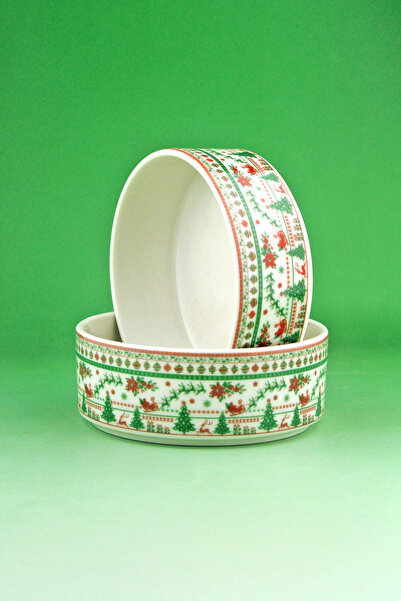 Bursa Porselen Dekor Snow porselen ikili kase