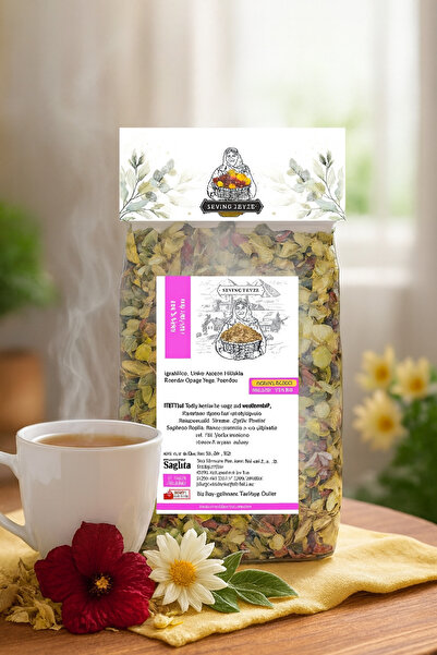 Organik Teyze Sevinç Teyze Kış Çayı -Ihlamur, Adaçayı, Hibisküs, Limon Melisa...