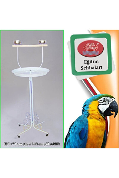 Dayang Papağan Eğitim Sehbası 70x145cm Beyaz GNZRZ