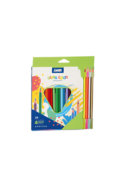 Junior Creioane colorate 20+4 bucăți/set