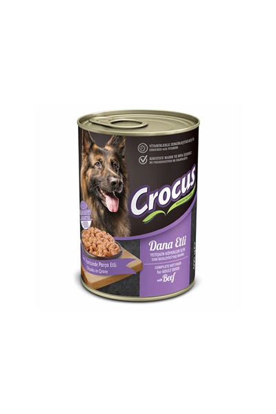 Crocus Dana Etli Yetişkin Köpek Konservesi 400gr ( 1 ADET )