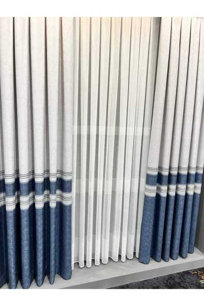 Store Brillanthome Salon Keten Fon Perde