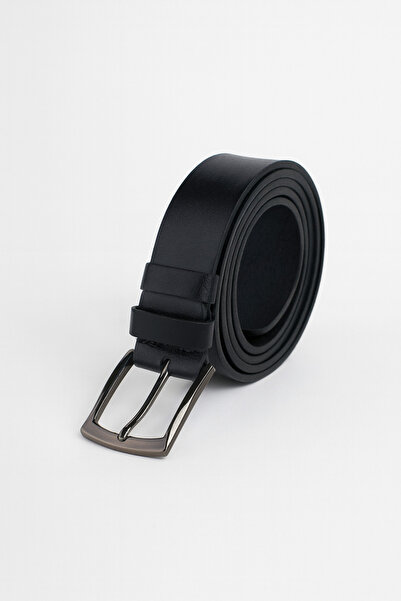 başkent çanta Men's Plus Size Genuine Leather Jeans Belt
