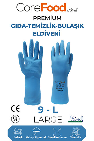 COREFOOD FL3 PREMİUM GIDA-TEMİZLİK-BULAŞIK ELDİVENİ L - 1 ÇİFT