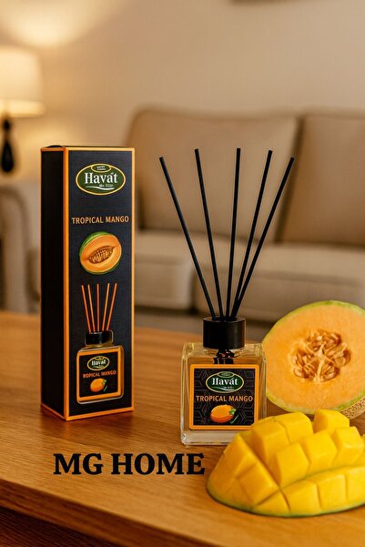 VENON Turuncu MANGO VE KAVUN 100 CC Çubuklu Oda Kokusu Bambu Kokusu Ortam Kok...