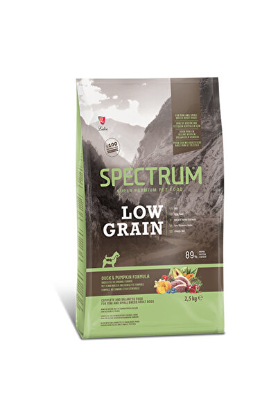 Spectrum Düşük Tahıllı Ördekli ve Bal Kabaklı Küçük Irk Yetişkin Köpek Maması 2.5 Kg-Yetişkin (1 - 7