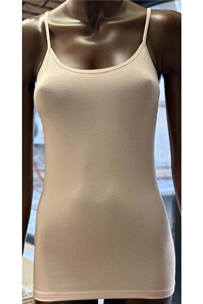 Belinay 0821 قميص رياضي بحمالات رفيعة لون السلمون الفاتح S