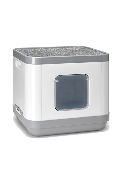 Moderna Cat Consept Çok Fonksiyonlu Kapalı Kedi Tuvaleti TR-39.5x47.5x43 Cm