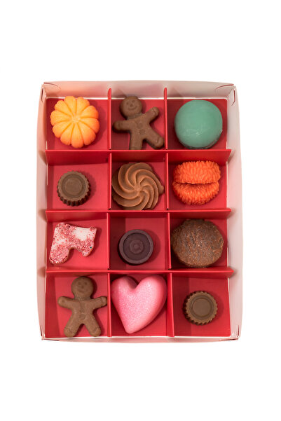 Liryo Candles Advent Calendar - 12 Days of Christmas - Scented Wax Molds - Wax Melts