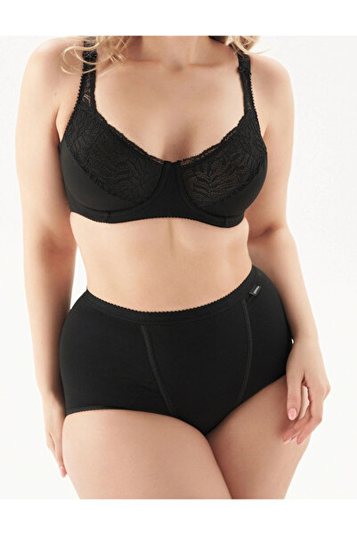 BE CURVY Sutien din bumbac cu sârmă Juno Plus Size
