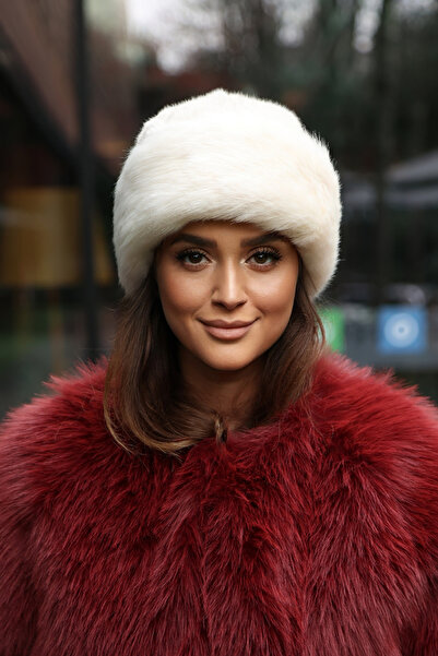 Mağazam Online Premium İngiliz Kraliyet Stili Kalpak Şapka Kadın Kışlık Bere ...