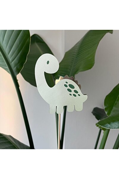 wenucapartyshop Kişiye Özel Dinazor Konsept Doğum Günü Pasta Süsü