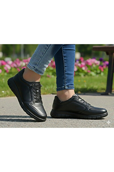 Konfores 1684 حذاء كاجوال بنعل تشريحي من الجلد الطبيعي