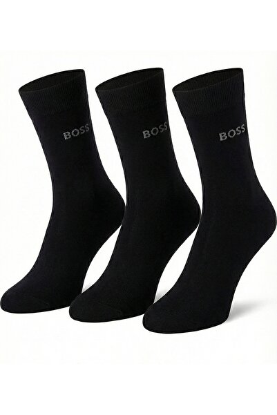 BOSS Long Socks Set - 6 Pairs, Black, 41-47