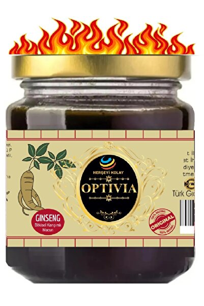 Herşeyi Kolay Korea Ginseng (Panax Ginseng) Optiviam Atom Kuvvetli Macun Macu...