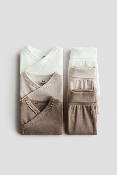 H&M 6-piece cotton set