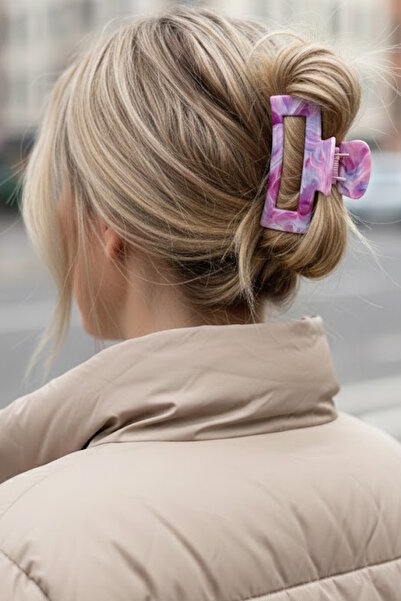 CAŞ DEKORASYON Închizătoare cu închizătoare din os cu model de marmură de cul...