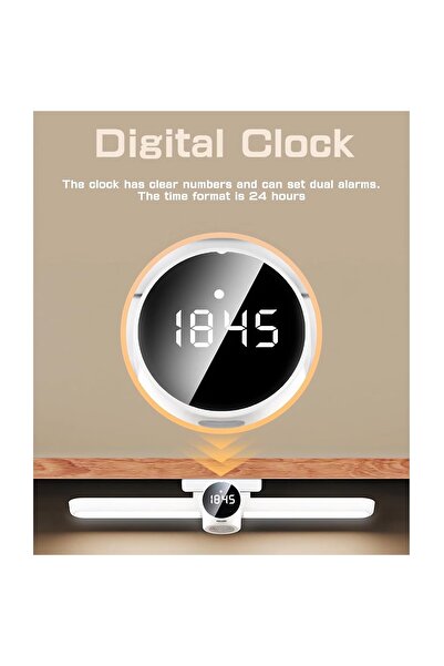 PORKY Portable LED Lamp with Sensor, 3 Light Temperatures, Bluetooth Speaker, 40cm