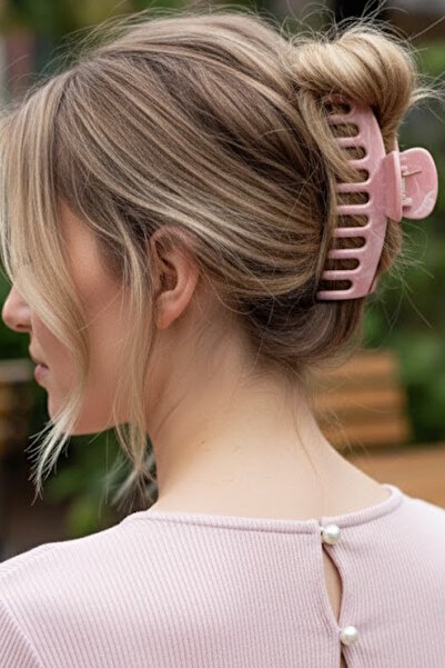 CAŞ DEKORASYON Cataramă cu zăvoruri din os de culoare roz