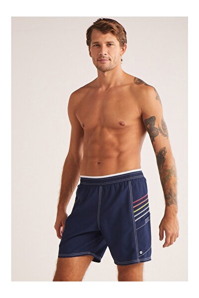 Kom Arco Erkek Deniz Şortu Lacivert