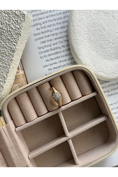 Rossetto Atelier خاتم أسيلا ذهبي (قابل للتعديل)