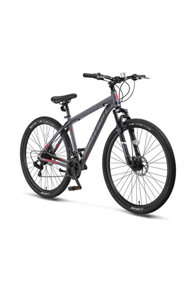 Ümit 2478 MOTION M-2D ERKEK DAĞ BİSİKLETİ 305H 24 JANT 21 VİTES SİYAH KIRMIZI