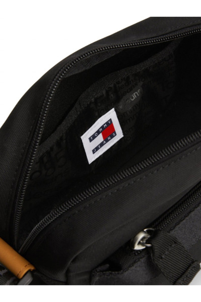 Tommy Men's bag, Tommy, crossbody, black, 20.5x16.5x6.5cm