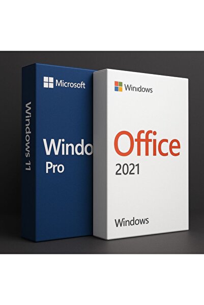 MICROSOFT Windows 11 Pro Lisans Key + Office 2021 Pro Plus Lisans Paketimiz