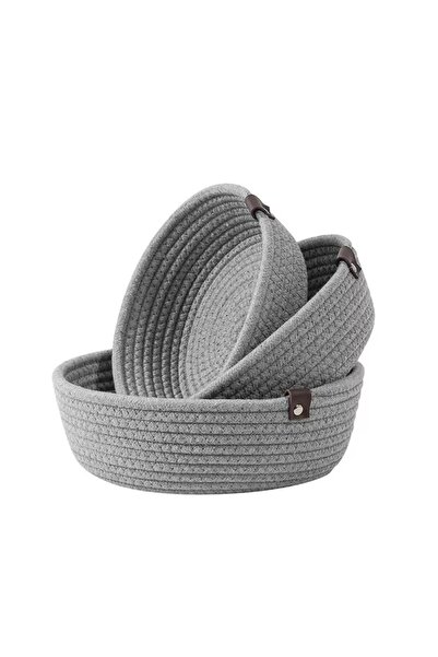 genernic Luxury cotton basket set for organizing and storage