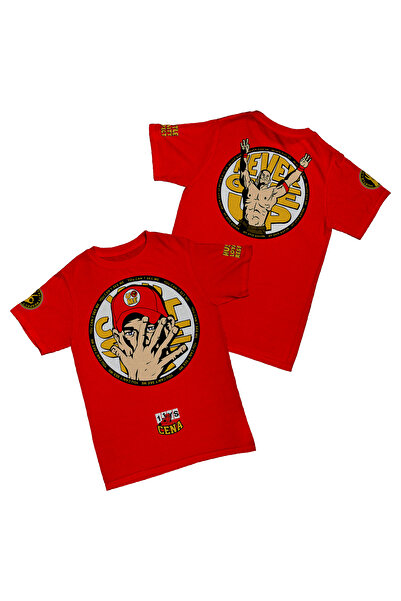 l'eivor John Cena UC ME Never Give Up Baskılı Pamuk T-shirt