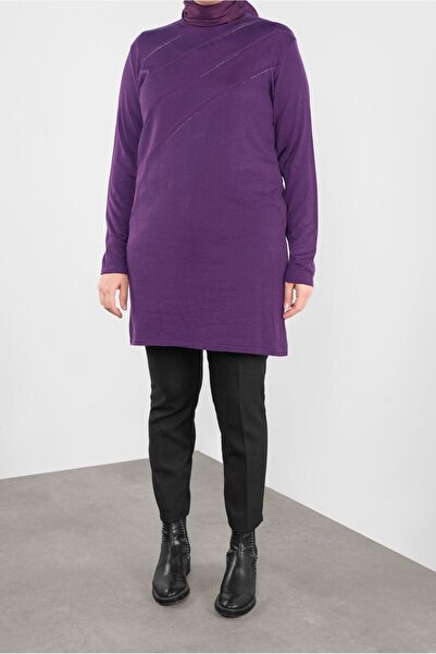 Alvina TAŞLI TRİKO TUNİK 20114