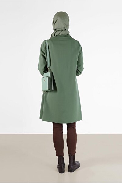 Alvina GEOMETRIC PATTERNED DETAILED BUTTON TUNIC 42306