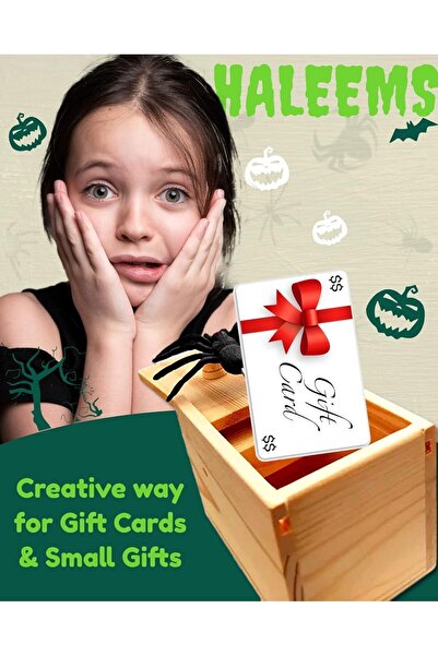 COOYA Spider Box Prank, Gift Box Spider Prank, Kid Prank Toys, Fake Spider Box, Spider Prank Scare Box, Sp