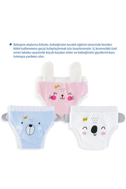 Babyjem Soft Alıştırma Külodu Mavi 3 Yaş