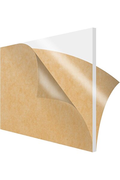 Slasa لوح أكريليك شفاف ١٢×١٢ بوصة – لوح زجاج شبكي شفاف بسمك ١٠ مم