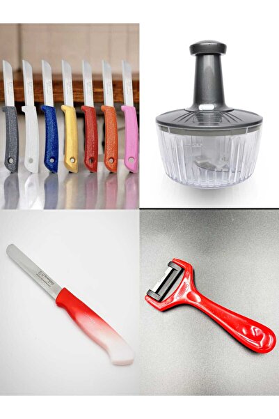 Solingen Set Meyve Bıçağı 6'lı + Basmalı El Rondosu + Micro Kesim Sebze Bıçağ...