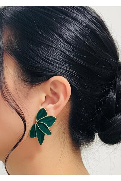 MODAMİRA AKSESUAR أقراط زارا موديل يابريك |   اللون الأخضر الزمردي |   الصبي:...