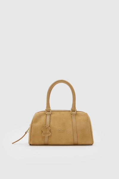 OGGO Suvea Genuine Suede Leather Crossbody Bag