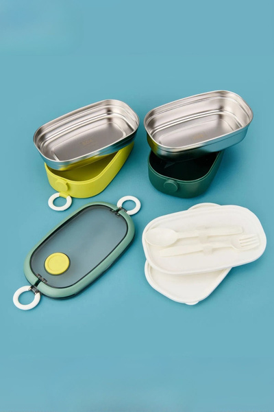 Vagonlife 2-Layer Steel Inner Storage Container Food Container Bag Thermos 900 ml